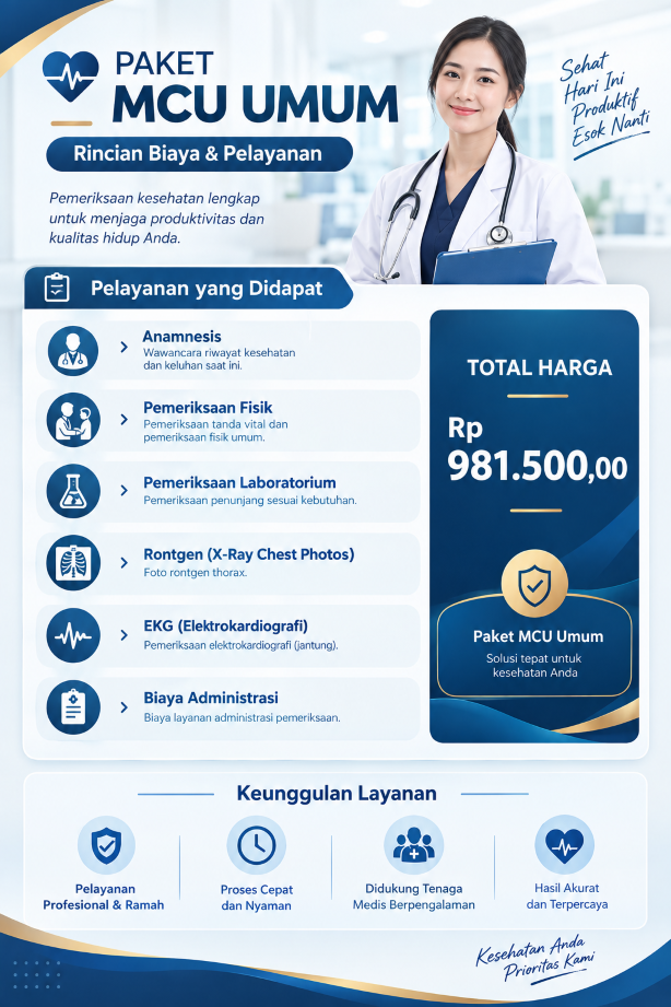 Paket Medical Check-Up (MCU) Umum