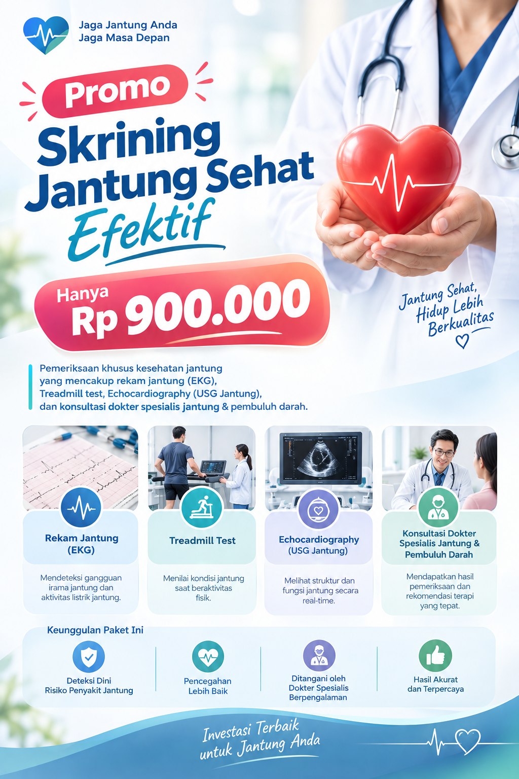 Promo Skrining Jantung Sehat Efektif